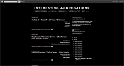 Desktop Screenshot of interesting-aggregations.blogspot.com