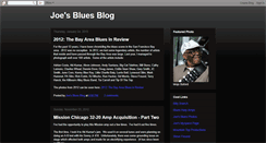 Desktop Screenshot of joesbluesblog.blogspot.com
