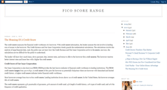 Desktop Screenshot of fico-score-range.blogspot.com