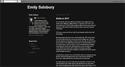 Desktop Screenshot of emilysalsbury.blogspot.com