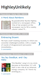 Mobile Screenshot of highleyunlikely.blogspot.com
