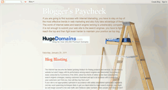 Desktop Screenshot of bloggerspaycheque.blogspot.com