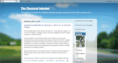 Desktop Screenshot of classicaljukebox.blogspot.com