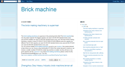 Desktop Screenshot of brickmachine666.blogspot.com