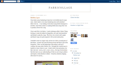 Desktop Screenshot of fabricollage.blogspot.com