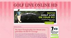 Desktop Screenshot of golfliveonlinehd.blogspot.com