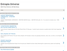 Tablet Screenshot of entropia-universe-mmorpg.blogspot.com