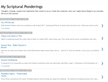 Tablet Screenshot of myscripturalponderings.blogspot.com