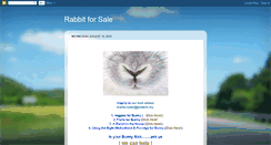 Desktop Screenshot of peters-rabbits.blogspot.com