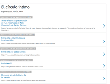 Tablet Screenshot of elcirculointimo.blogspot.com