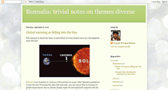 Desktop Screenshot of bannalia.blogspot.com