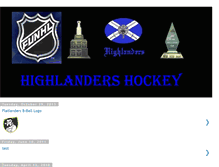 Tablet Screenshot of funhl-highlanders.blogspot.com