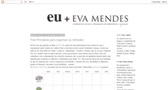 Desktop Screenshot of euevamendes.blogspot.com