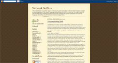 Desktop Screenshot of networksniffers.blogspot.com