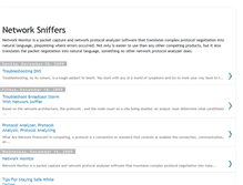 Tablet Screenshot of networksniffers.blogspot.com