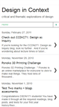 Mobile Screenshot of designideasincontext.blogspot.com
