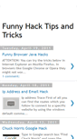 Mobile Screenshot of funnyhack.blogspot.com