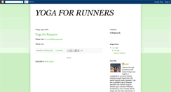 Desktop Screenshot of layogaforrunners.blogspot.com