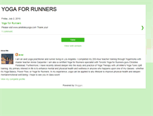 Tablet Screenshot of layogaforrunners.blogspot.com