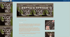 Desktop Screenshot of kennascorner.blogspot.com