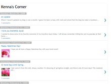 Tablet Screenshot of kennascorner.blogspot.com