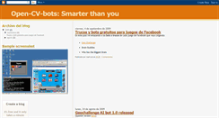 Desktop Screenshot of open-cv-bots.blogspot.com