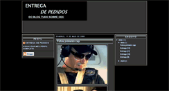 Desktop Screenshot of entregadepedidoscdc.blogspot.com