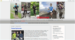 Desktop Screenshot of christrunners.blogspot.com