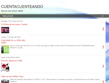 Tablet Screenshot of cuentacuenteando.blogspot.com