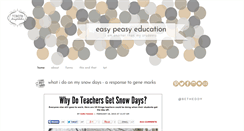 Desktop Screenshot of easypeasyeducation.blogspot.com