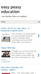 Mobile Screenshot of easypeasyeducation.blogspot.com