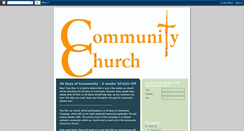 Desktop Screenshot of gunnisoncommunitychurch.blogspot.com