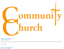 Tablet Screenshot of gunnisoncommunitychurch.blogspot.com