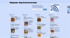 Desktop Screenshot of blogscocina.blogspot.com