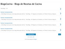 Tablet Screenshot of blogscocina.blogspot.com