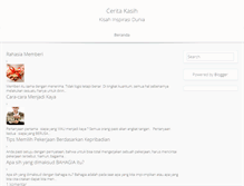 Tablet Screenshot of ceritakasih.blogspot.com