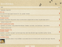 Tablet Screenshot of kirenkitchen.blogspot.com