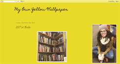 Desktop Screenshot of my-own-yellow-wallpaper.blogspot.com