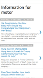 Mobile Screenshot of informatifomoto.blogspot.com