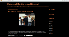 Desktop Screenshot of livinglifeabove.blogspot.com