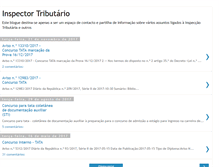 Tablet Screenshot of inspectortributario.blogspot.com