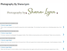 Tablet Screenshot of photographybyshana-lynn.blogspot.com