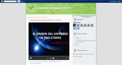 Desktop Screenshot of naturalesepo177.blogspot.com