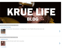 Tablet Screenshot of kruelife.blogspot.com