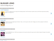 Tablet Screenshot of bloggerdjowo.blogspot.com