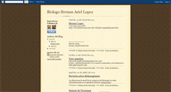 Desktop Screenshot of biologohlopez.blogspot.com