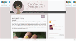 Desktop Screenshot of ciclanabeaute.blogspot.com