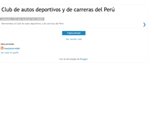 Tablet Screenshot of clubdeautosdeportivosydecarreras.blogspot.com