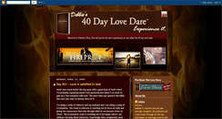 Desktop Screenshot of debbies40daydare.blogspot.com