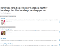 Tablet Screenshot of latest-hand-bags.blogspot.com